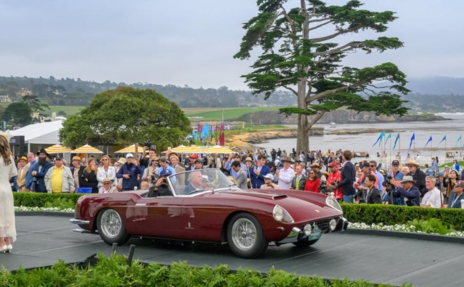 1955 Ferrari 375 MM Pinin Farina Berlinetta Class M3 copy
