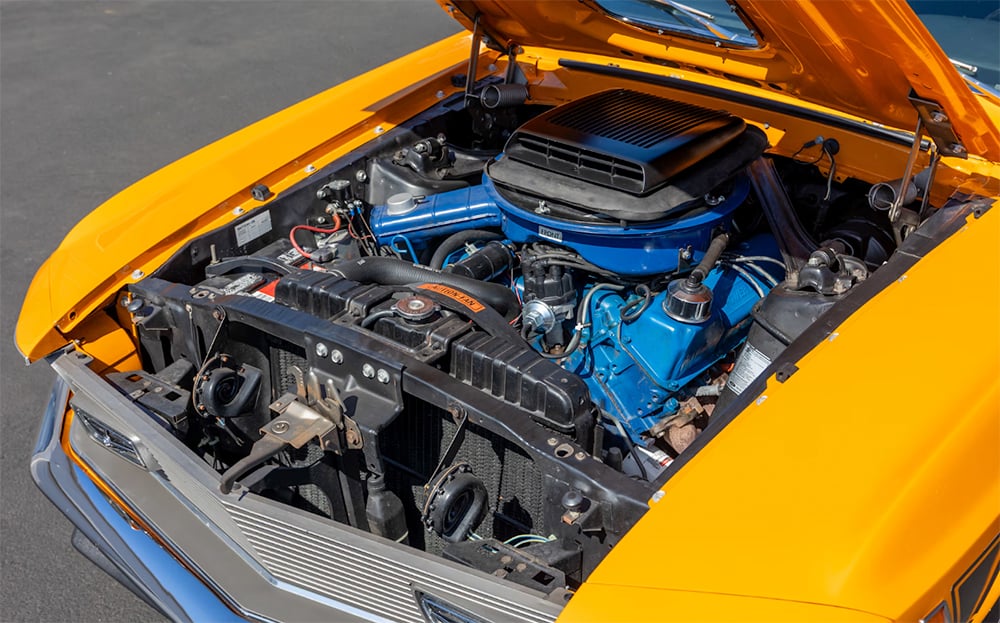 1970 Mustang Twister Special 351 engine 4 copy