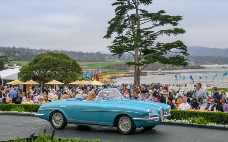 1955 Alfa Romeo 1900 C Super Sprint Vignale cabriolet La Fleche Class N copy