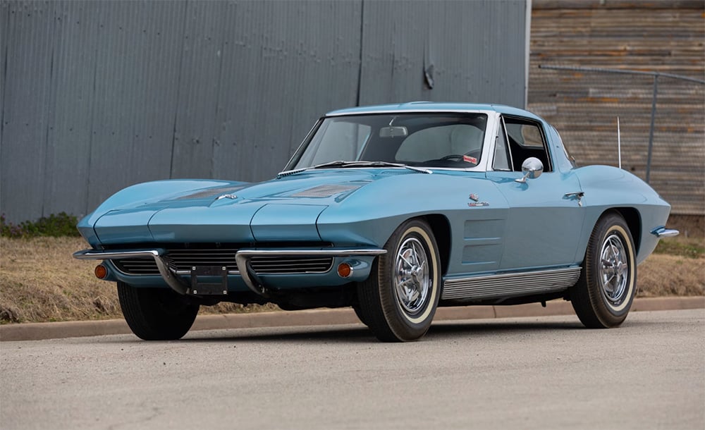1963 Corvette split window coupe front copy
