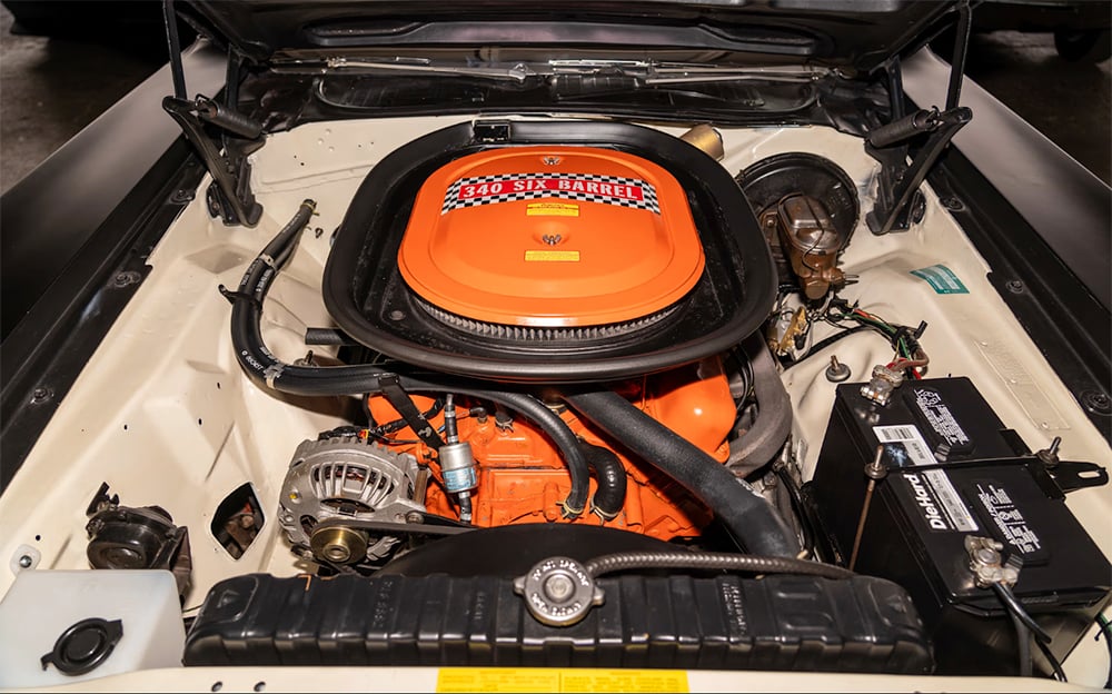 1970 Plymouth AAR Cuda 340 engine s145 6 copy
