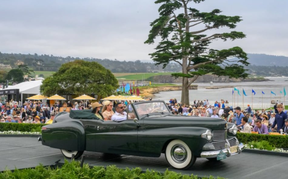 1942 Lincoln Continental Darrin cabriolet Class C1 copy