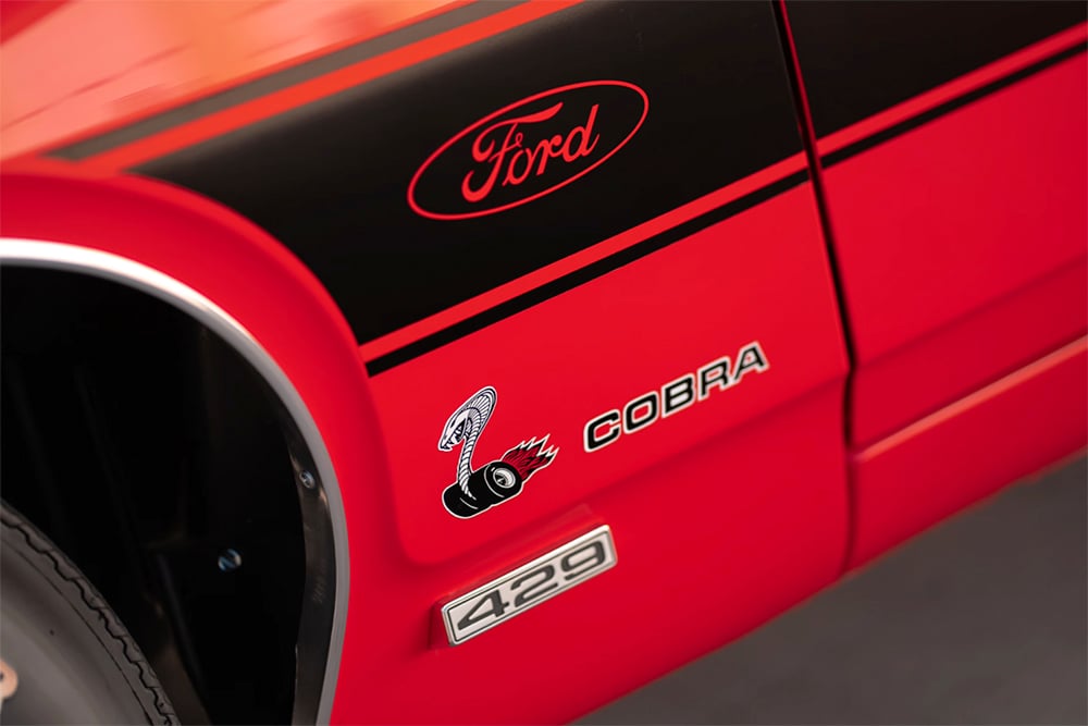1970 Torino Twister Special Cobra and 429 emblems stickers copy